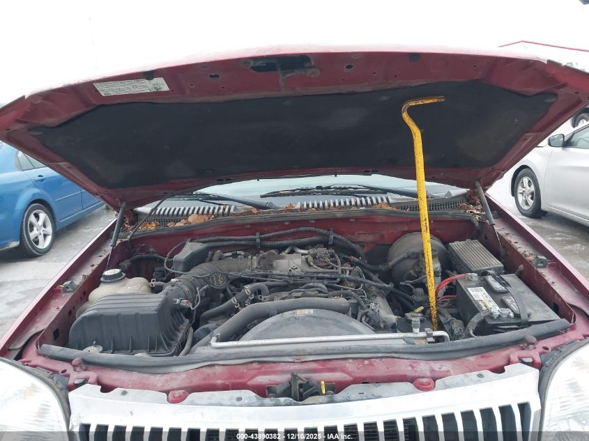 2004 Mercury Mountaineer VIN: 4M2DU86WX4ZJ24692 Lot: 43890382