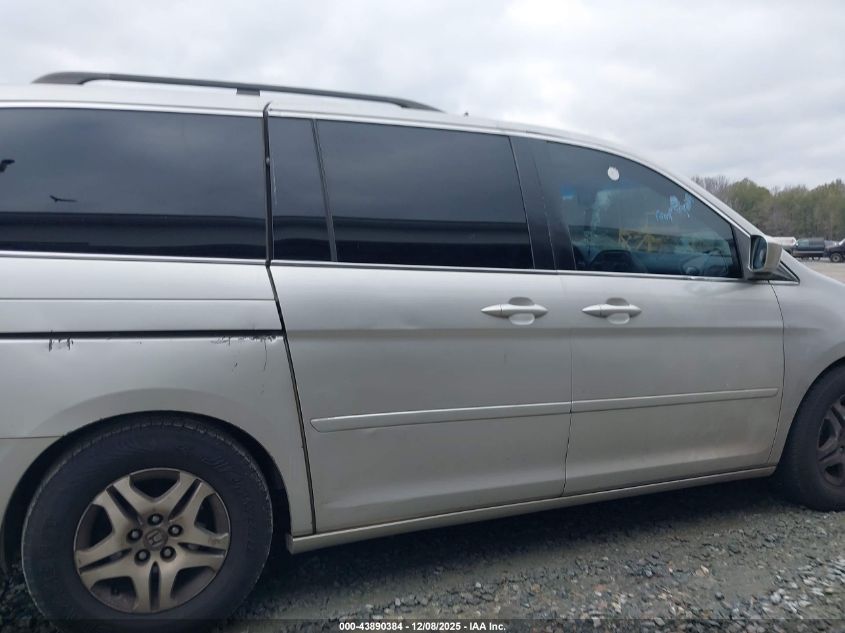 2006 Honda Odyssey Ex-L VIN: 5FNRL38776B412654 Lot: 43890384