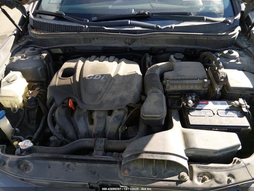 2013 Hyundai Sonata Gls VIN: 5NPEB4AC0DH776671 Lot: 43890397