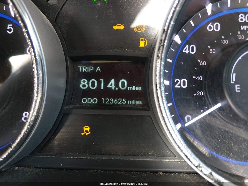 2013 Hyundai Sonata Gls VIN: 5NPEB4AC0DH776671 Lot: 43890397