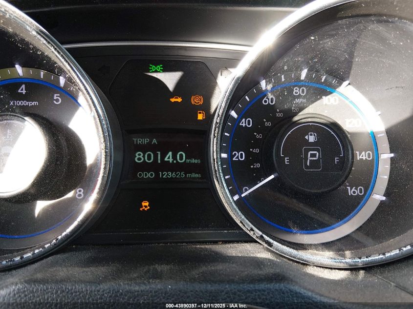 2013 Hyundai Sonata Gls VIN: 5NPEB4AC0DH776671 Lot: 43890397