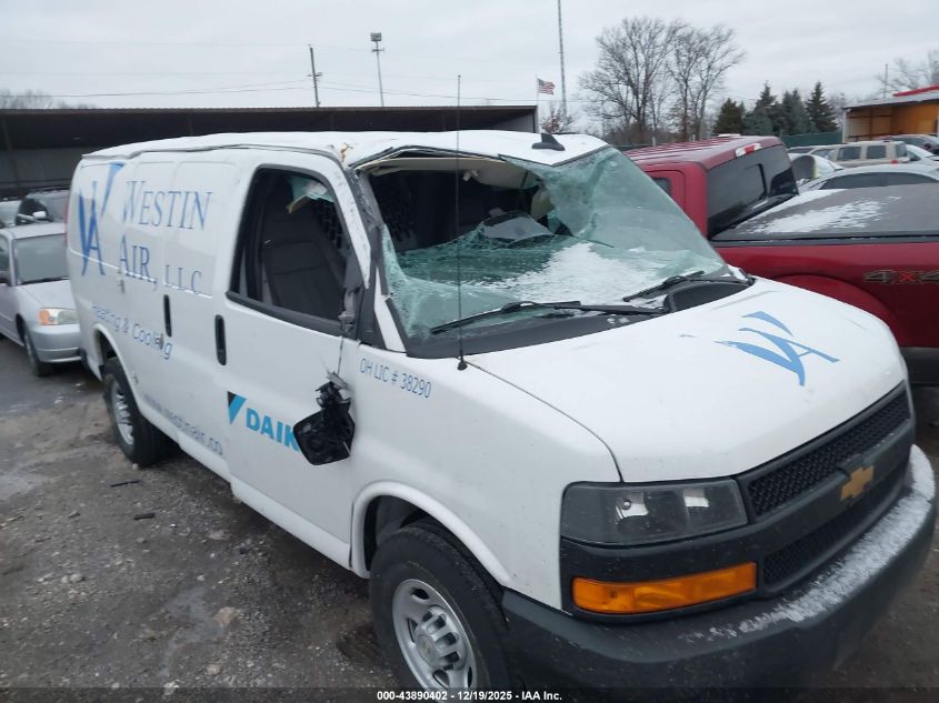 2024 Chevrolet Express Cargo Rwd 2500 Regular Wheelbase Wt VIN: 1GCWGAFP1R1236115 Lot: 43890402