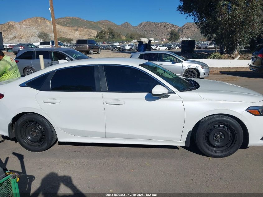 2022 Honda Civic Lx VIN: 2HGFE2F20NH523118 Lot: 43890444