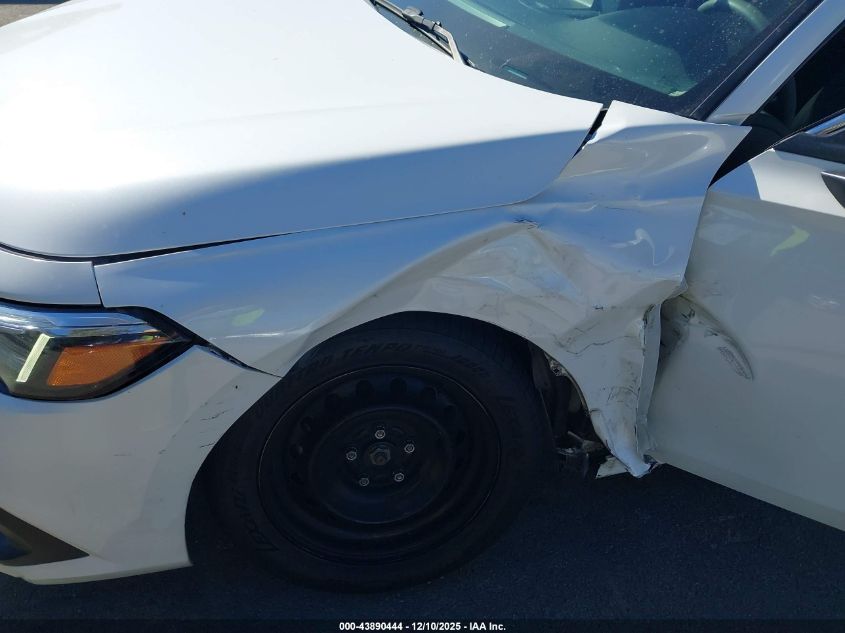 2022 Honda Civic Lx VIN: 2HGFE2F20NH523118 Lot: 43890444