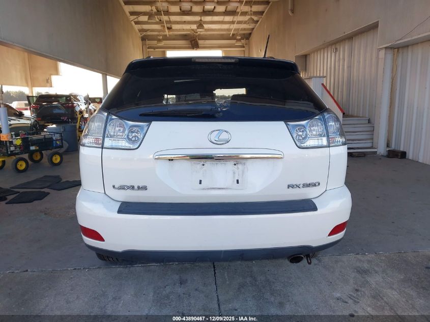 2009 Lexus Rx 350 VIN: 2T2GK31U39C067962 Lot: 43890467