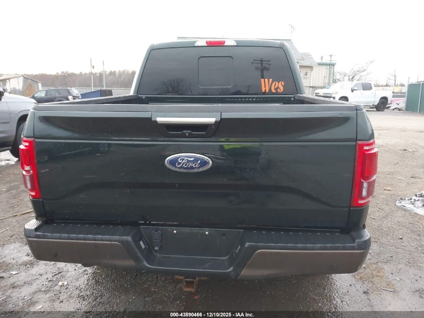2016 Ford F-150 Lariat VIN: 1FTEW1EF9GFB48825 Lot: 43890466