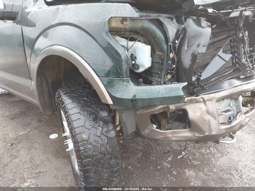 2016 Ford F-150 Lariat VIN: 1FTEW1EF9GFB48825 Lot: 43890466