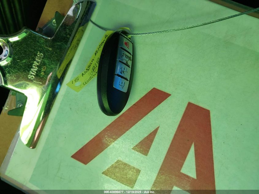 2015 Nissan Altima 2.5/2.5 S/2.5 Sl/2.5 Sv VIN: 1N4AL3AP6FN890594 Lot: 43890477