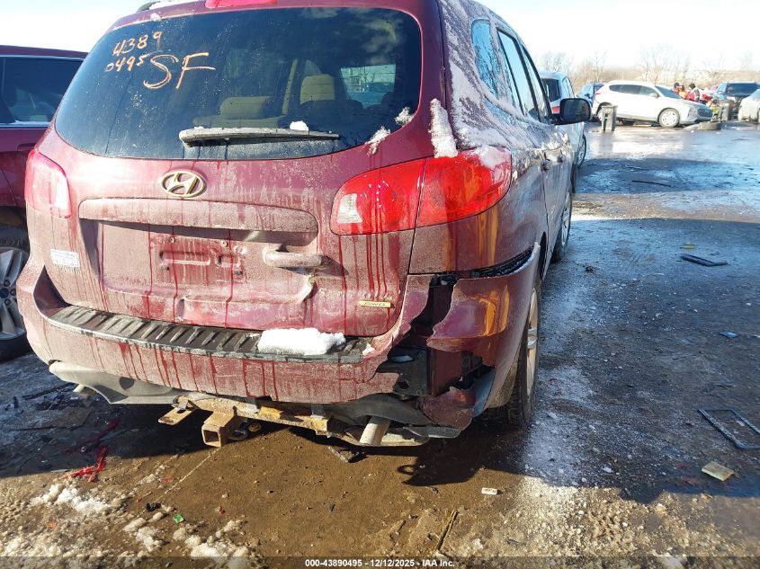 2009 Hyundai Santa Fe Gls VIN: 5NMSG73D29H254267 Lot: 43890495