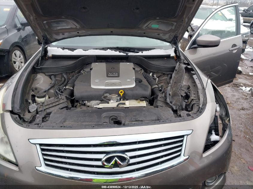 2013 Infiniti G37X VIN: JN1CV6AR6DM352418 Lot: 43890524