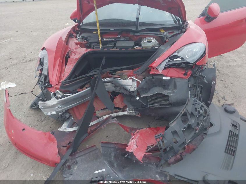 2019 Porsche 718 Cayman VIN: WP0AA2A81KS260481 Lot: 43890532