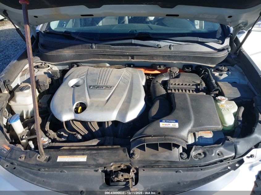 2013 Hyundai Sonata Hybrid Limited VIN: KMHEC4A4XDA098391 Lot: 43890533