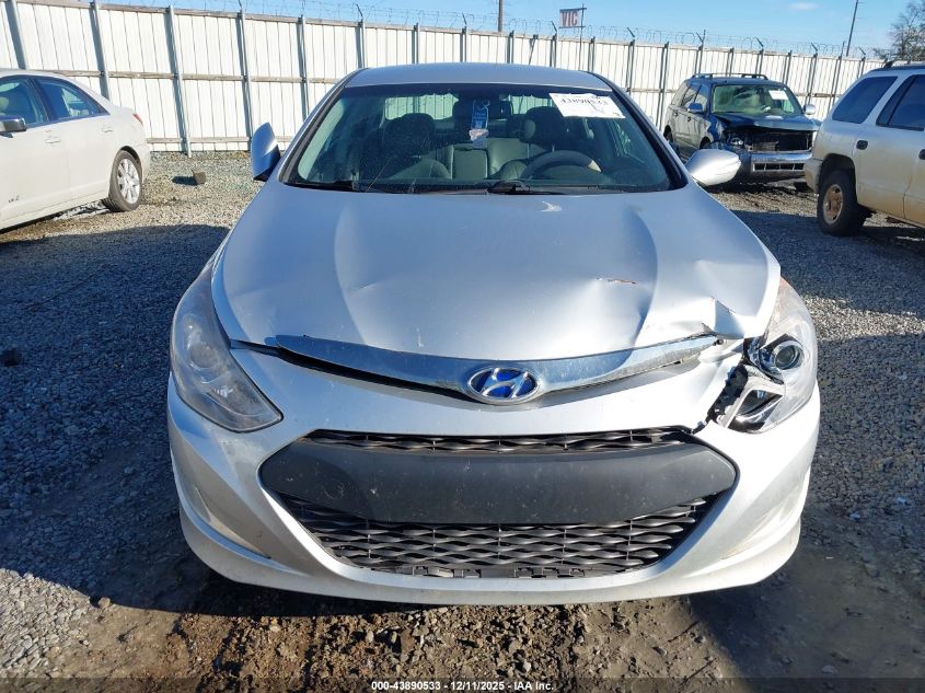 2013 Hyundai Sonata Hybrid Limited VIN: KMHEC4A4XDA098391 Lot: 43890533