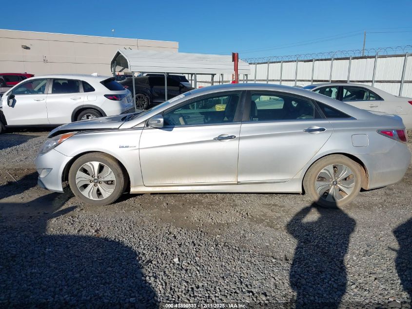 2013 Hyundai Sonata Hybrid Limited VIN: KMHEC4A4XDA098391 Lot: 43890533
