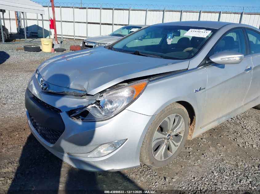 2013 Hyundai Sonata Hybrid Limited VIN: KMHEC4A4XDA098391 Lot: 43890533