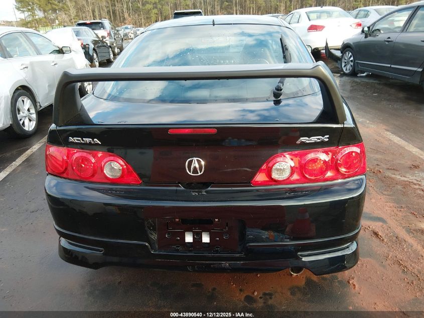 2006 Acura Rsx VIN: JH4DC54836S003847 Lot: 43890540