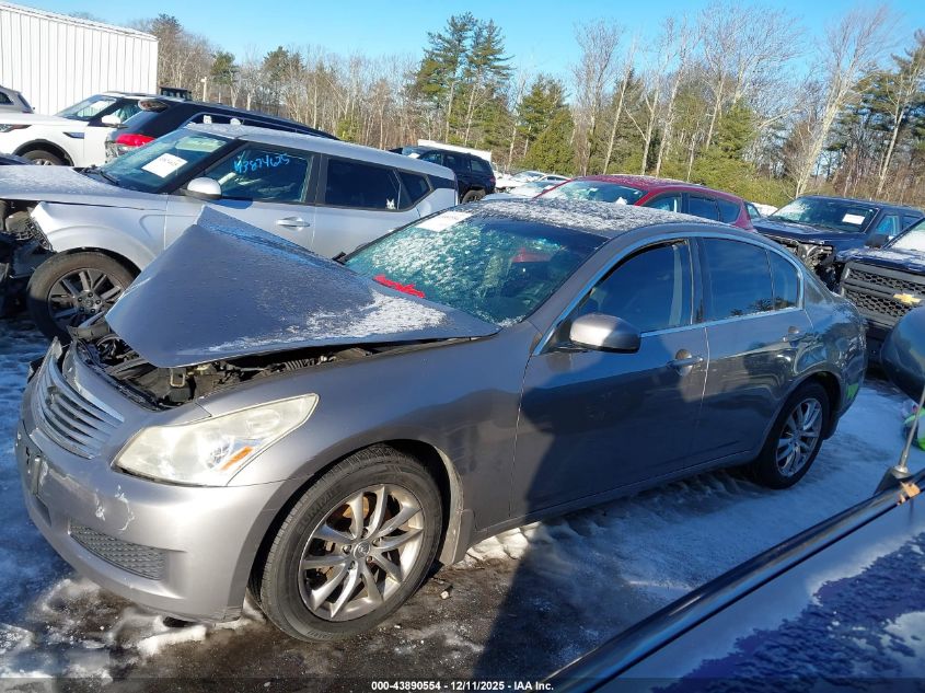 2008 Infiniti G35X VIN: JNKBV61F18M275976 Lot: 43890554