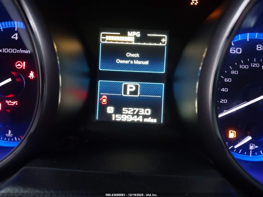 2015 Subaru Legacy 2.5I Limited VIN: 4S3BNAJ67F3074302 Lot: 43890561