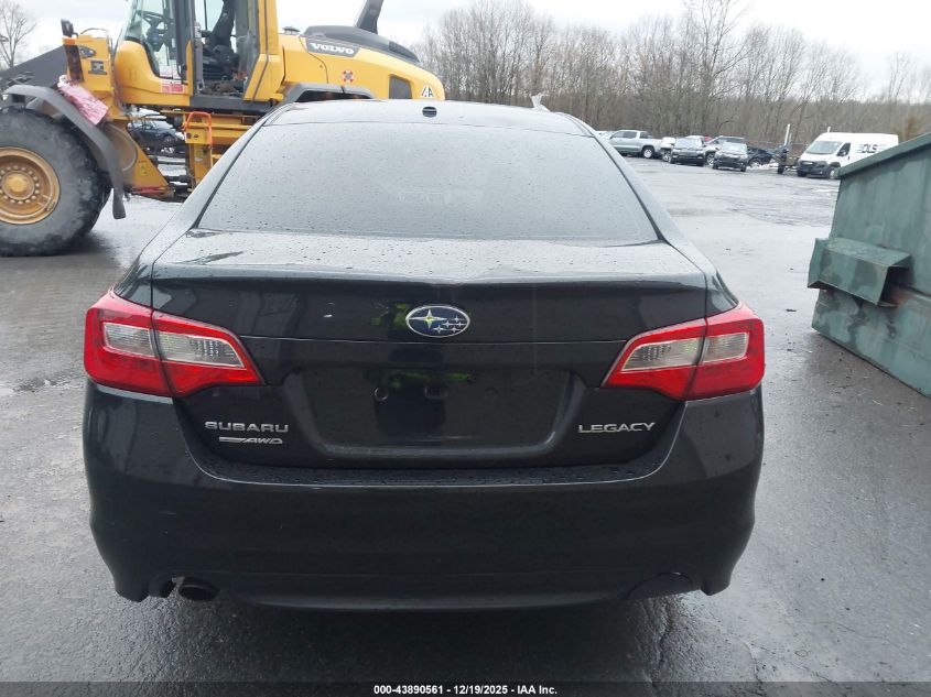 2015 Subaru Legacy 2.5I Limited VIN: 4S3BNAJ67F3074302 Lot: 43890561