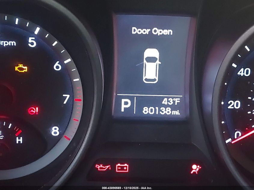 2015 Hyundai Santa Fe Sport 2.4L VIN: 5XYZT3LB4FG305436 Lot: 43890569