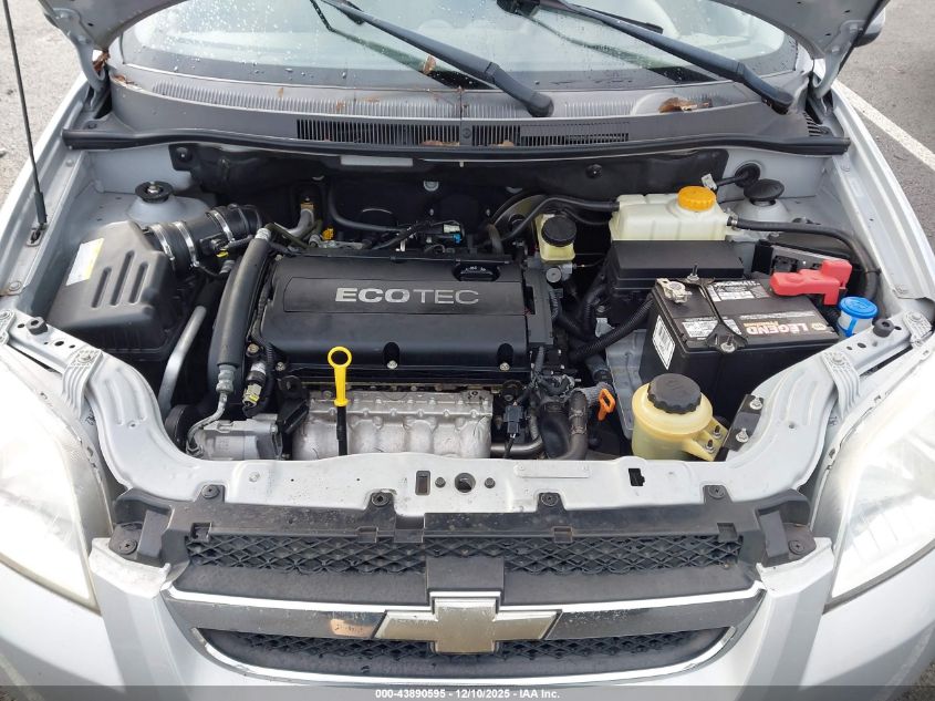 2010 Chevrolet Aveo Lt VIN: KL1TD5DE1AB129821 Lot: 43890595