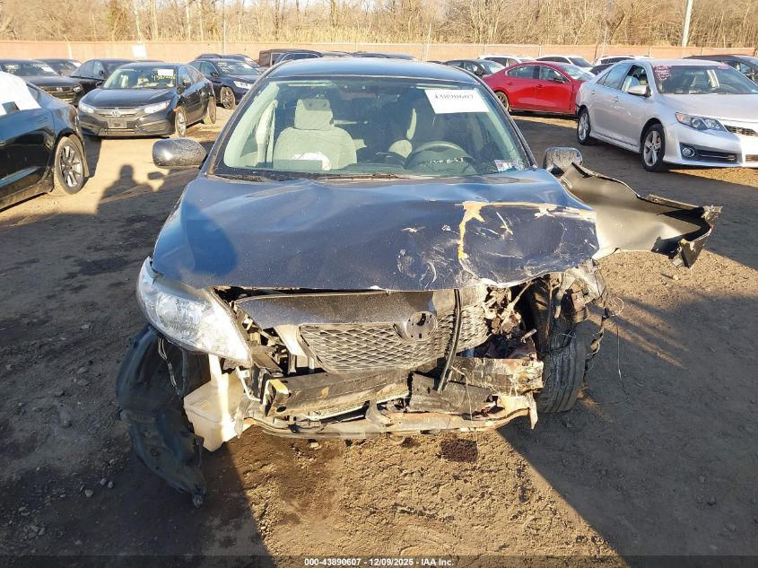 2010 Toyota Corolla Le VIN: 2T1BU4EE4AC345354 Lot: 43890607