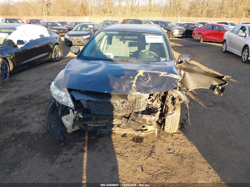 2010 Toyota Corolla Le VIN: 2T1BU4EE4AC345354 Lot: 43890607