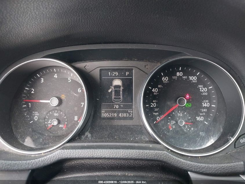 2017 Volkswagen Passat 1.8T R-Line VIN: 1VWDT7A38HC070797 Lot: 43890616