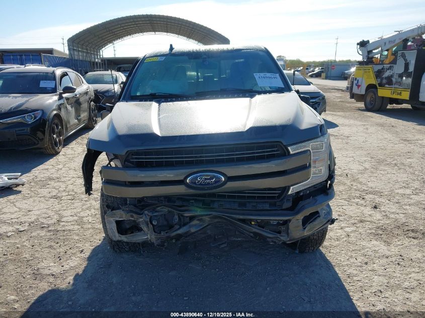2018 Ford F-150 Lariat VIN: 1FTEW1EG4JFC02418 Lot: 43890640