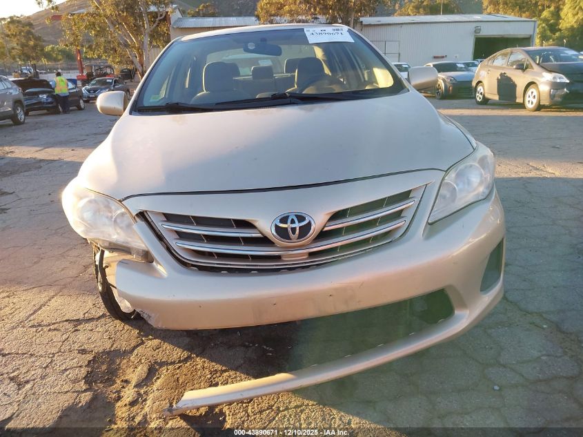 2013 Toyota Corolla Le VIN: JTDBU4EE3DJ118410 Lot: 43890671