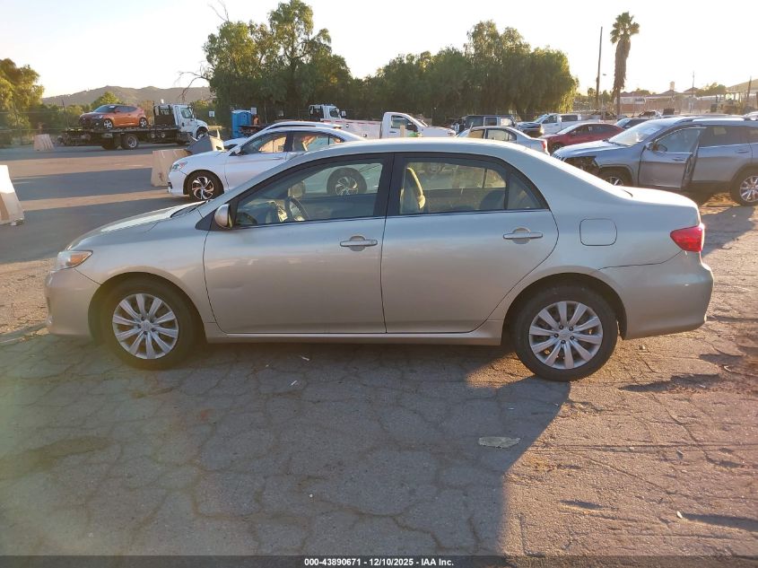2013 Toyota Corolla Le VIN: JTDBU4EE3DJ118410 Lot: 43890671
