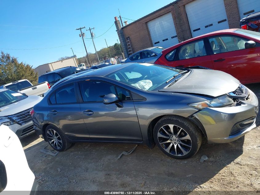 2013 Honda Civic Lx VIN: 19XFB2F50DE086202 Lot: 43890750