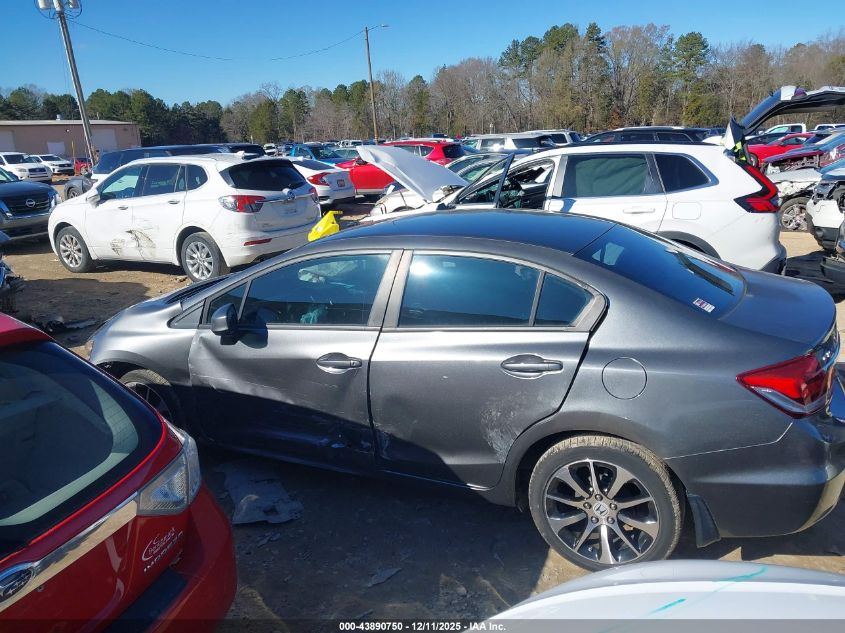 2013 Honda Civic Lx VIN: 19XFB2F50DE086202 Lot: 43890750