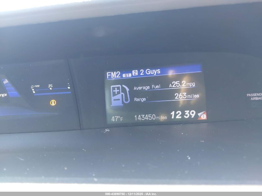 2013 Honda Civic Lx VIN: 19XFB2F50DE086202 Lot: 43890750