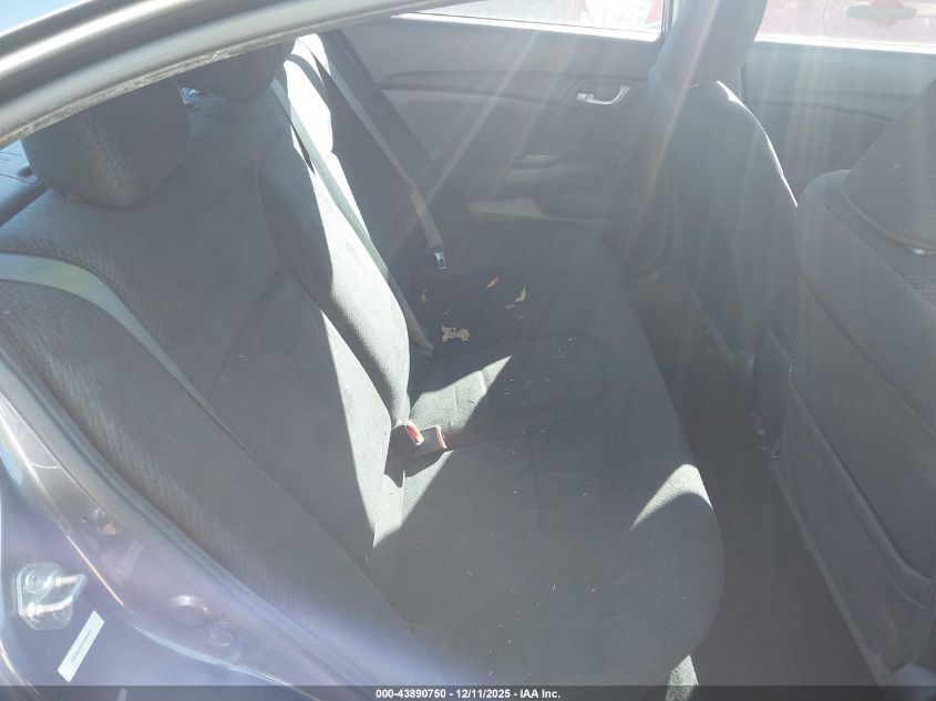 2013 Honda Civic Lx VIN: 19XFB2F50DE086202 Lot: 43890750