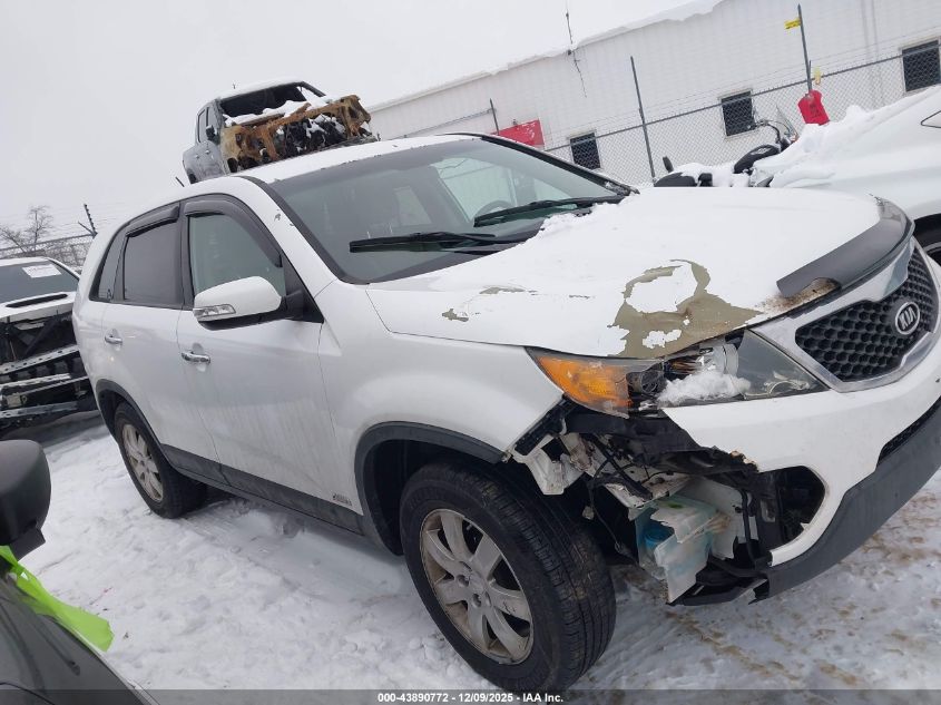 2011 Kia Sorento Lx VIN: 5XYKTCA18BG055236 Lot: 43890772