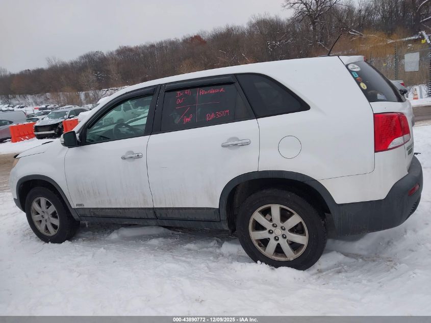 2011 Kia Sorento Lx VIN: 5XYKTCA18BG055236 Lot: 43890772