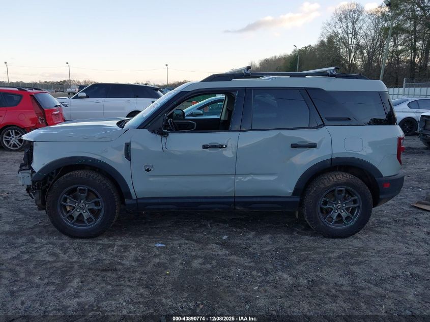 2022 Ford Bronco Sport Big Bend VIN: 3FMCR9B69NRD19747 Lot: 43890774