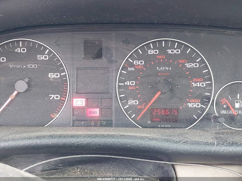 1995 Audi A6 2.8 Quattro VIN: WAUGA84A3SN093600 Lot: 43890777