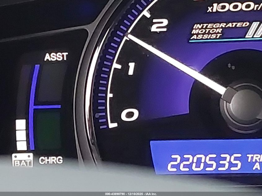 2009 Honda Civic Hybrid VIN: JHMFA36209S000940 Lot: 43890790