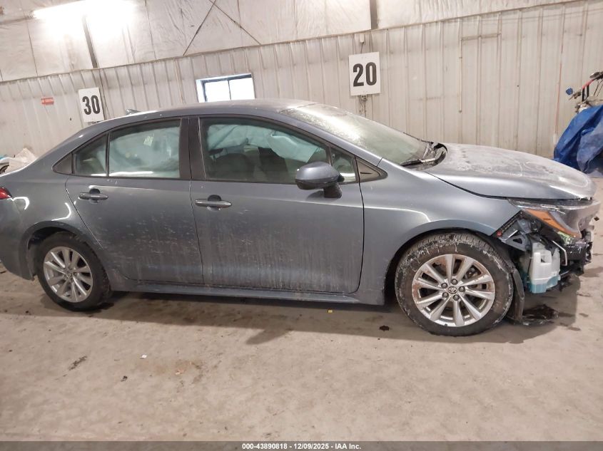 2025 Toyota Corolla Le VIN: 5YFB4MDE3SP262789 Lot: 43890818