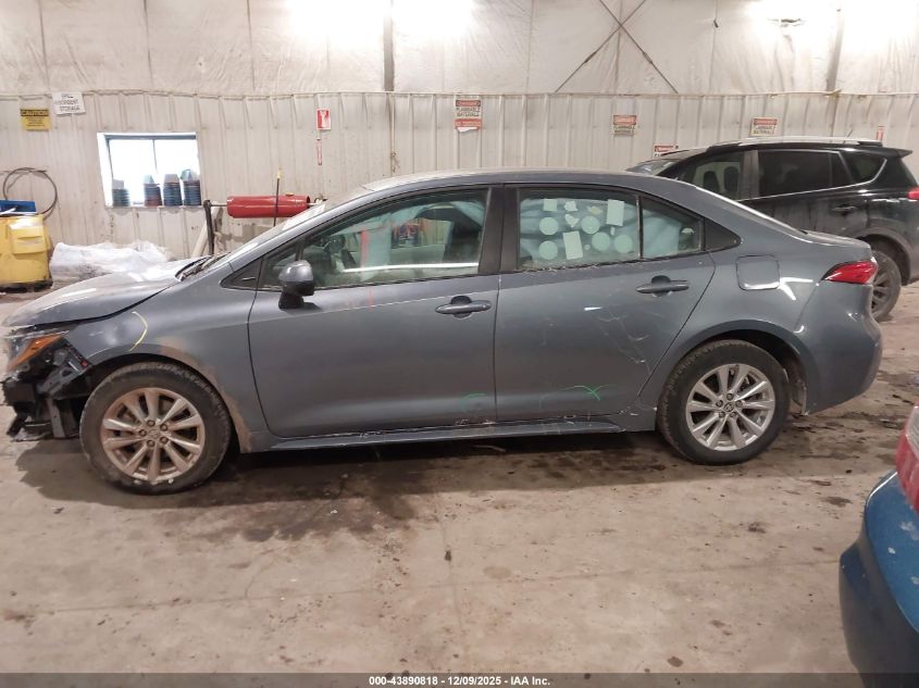 2025 Toyota Corolla Le VIN: 5YFB4MDE3SP262789 Lot: 43890818