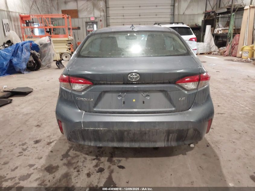 2025 Toyota Corolla Le VIN: 5YFB4MDE3SP262789 Lot: 43890818