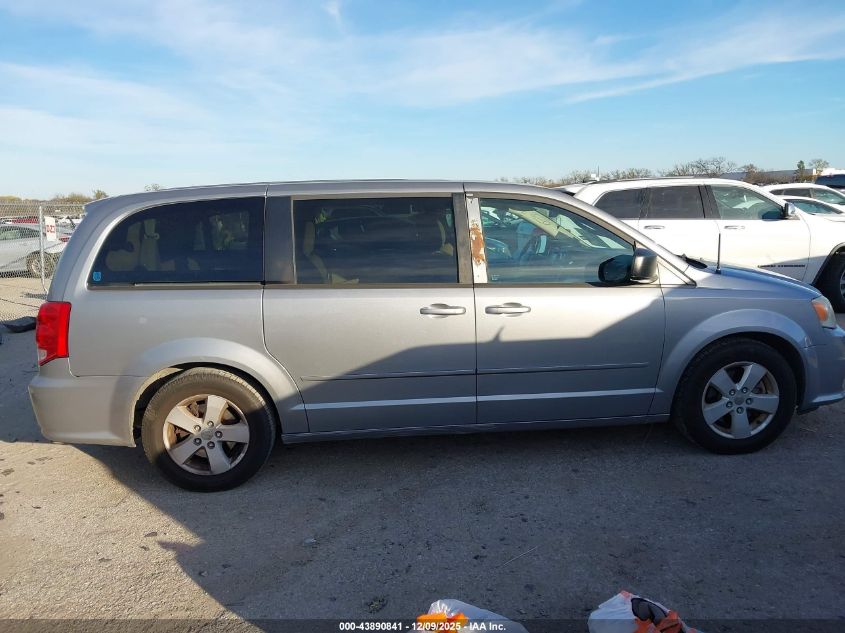 2013 Dodge Grand Caravan Se VIN: 2C4RDGBG5DR794102 Lot: 43890841