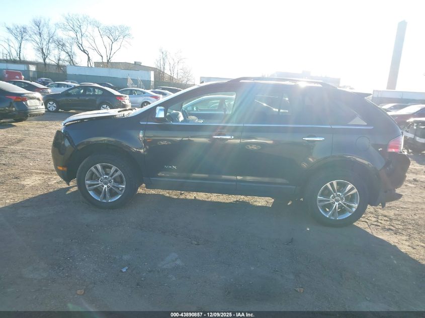 2010 Lincoln Mkx VIN: 2LMDJ6JC4ABJ34830 Lot: 43890857