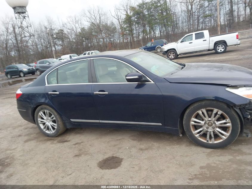 2009 Hyundai Genesis 4.6 VIN: KMHGC46FX9U032514 Lot: 43890861