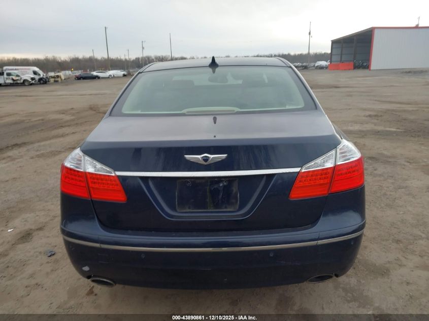 2009 Hyundai Genesis 4.6 VIN: KMHGC46FX9U032514 Lot: 43890861