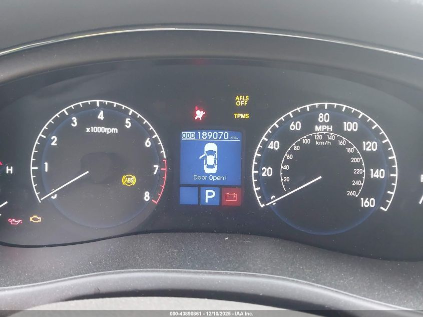 2009 Hyundai Genesis 4.6 VIN: KMHGC46FX9U032514 Lot: 43890861