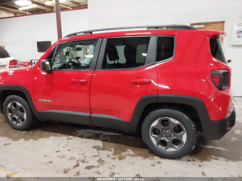2017 Jeep Renegade Sport Fwd VIN: ZACCJAAB6HPF02632 Lot: 43890875