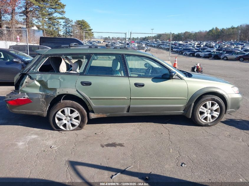 2005 Subaru Outback 2.5I VIN: 4S4BP61C957347224 Lot: 43890876